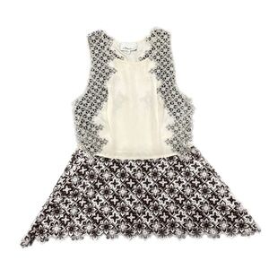 3.1 PHILLIP LIM Lace & Silk Floral Top 6